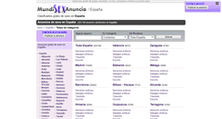 Desktop Screenshot of mundisexanuncia.com